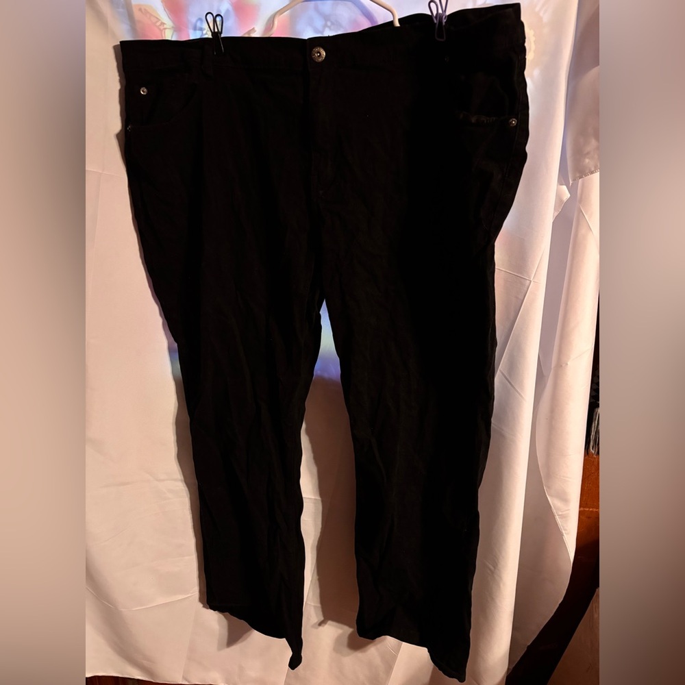 Ashley Stewart Black Bootcut Jeans